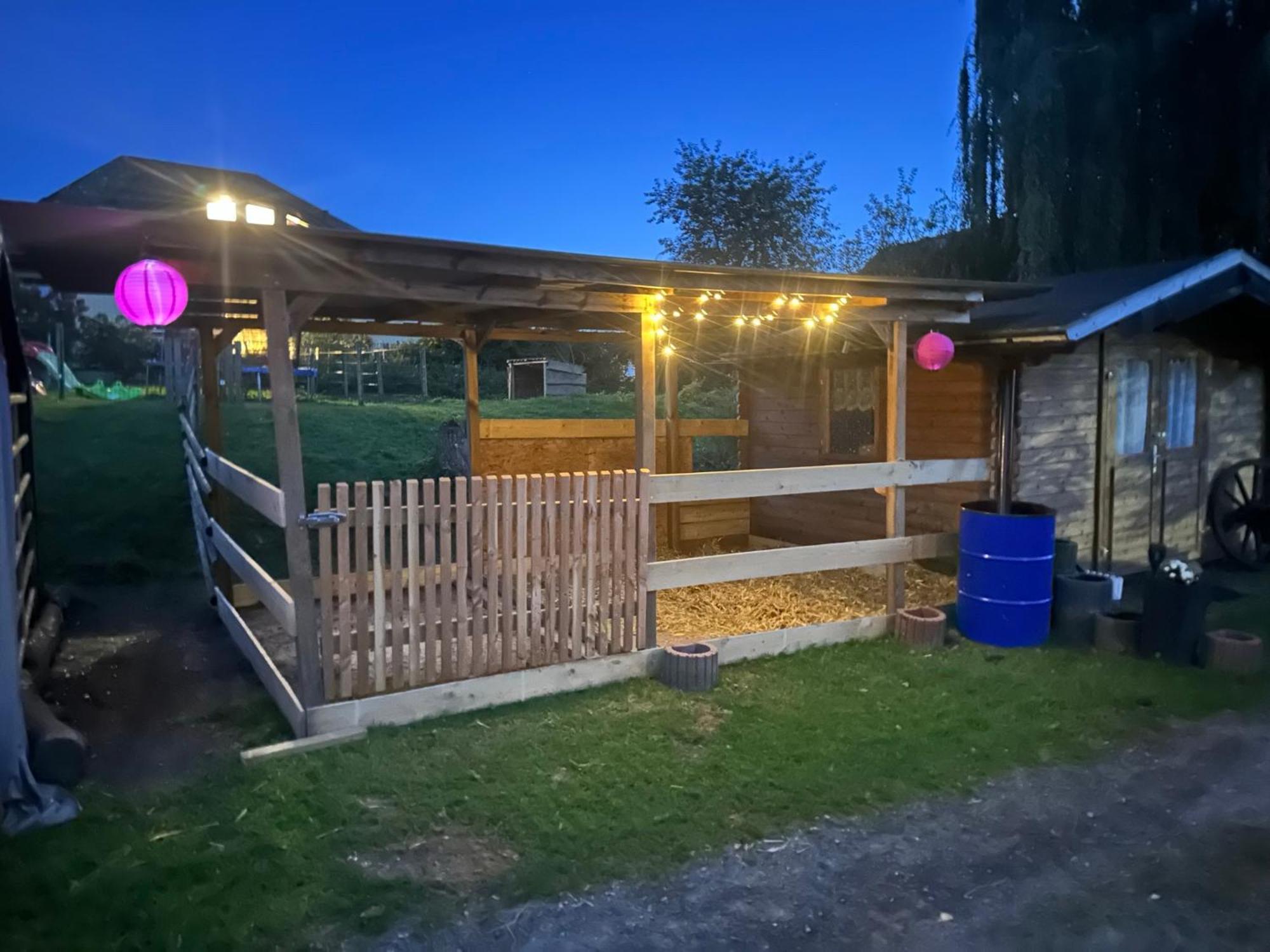 Fewo Im Reit- Und Ponyparadies Roos Halle  Exterior photo